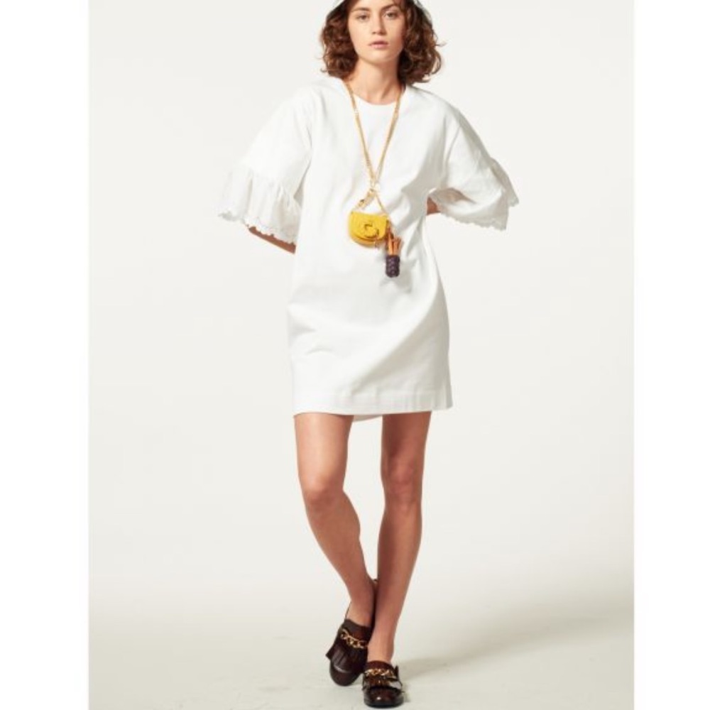 SeebyChloe White Knit Dress